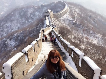 Erika Uehara during her visit to China